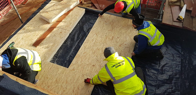 Roof discount insulation board