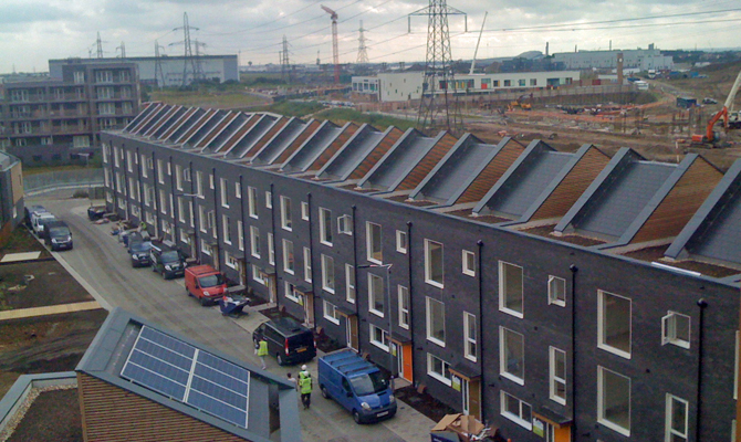 Biodiverse Green Roofs at Barking Riverside - SIG Design and Technology