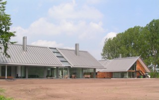 Beautiful NedZink Zinc Roofing used as a Feature