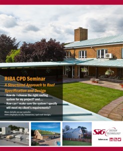 SIG Design & Technology CPD Structured Approach to Roof Design Poster August 2017 Web Version