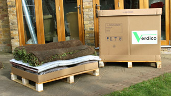 Verdico VerdiRoof Green Roof Pallet Single Delivery System