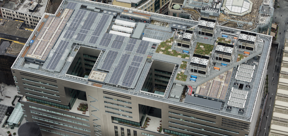 Hot Melt Roofing on 5 Broadgate by Make Architects