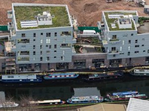 Branch Place London Hybrid Green Blue Roof