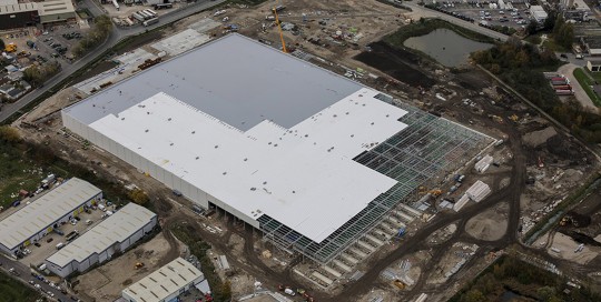 Fast Track Roofing: Ocado Fulfillment Centre Kent