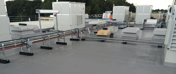 Re-Roofing a flat roof with liquid waterproofing: Vue Cinema Doncaster