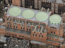 Westminster Cathedral Roof - Aerial View