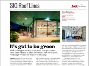 RIBA SIG Rooflines October 2016 Feature