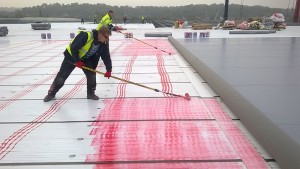 fast track roofing - Ocado Erith