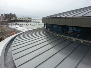 Metal Roofing on the Coast - Aberystwyth