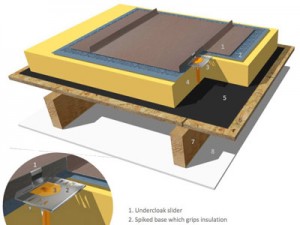 Standing Seam Warm Roof Build Up