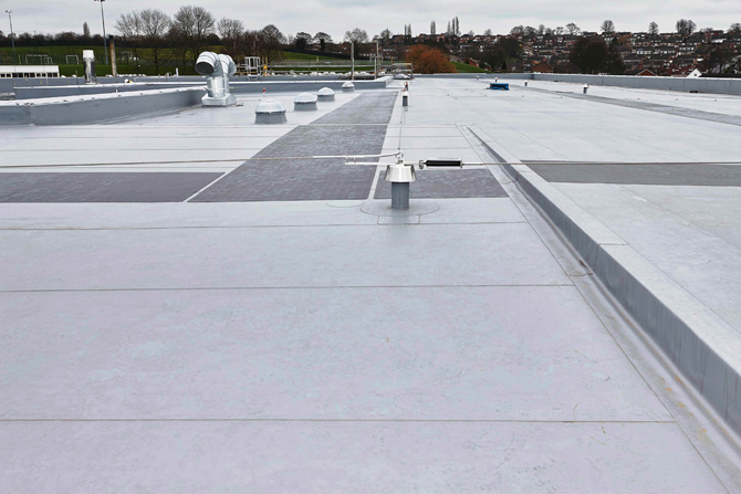 designing flat roofs single ply armourplan