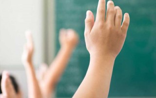 school roof refurbishment hands