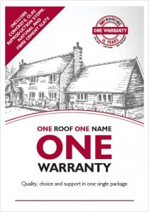 One Warranty Flier - Roof Warranties