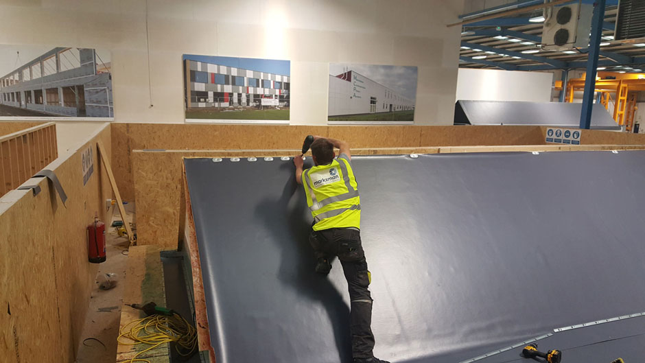 Installation of the Armourplan Membrane