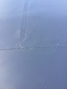 Best Roofing Photo of the Month - February 2018 Mechanical Fixing Lap Weld