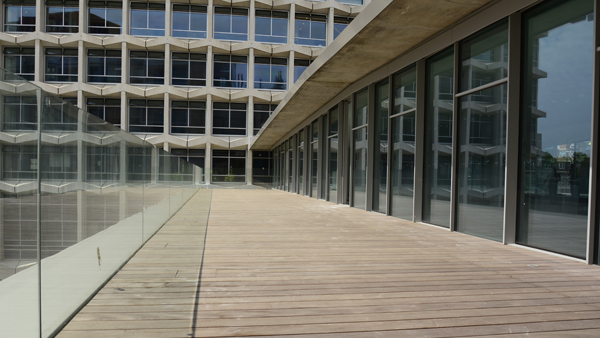 Centrepoint - Multi-material roof refurbishment - showing deck