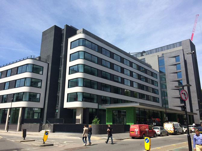 Blue Roof Best Practice - 160 Old Street London by Orms Architects