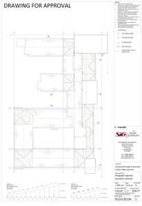Single Ply Flat Roof Drainage Diagram Tapered Insulation