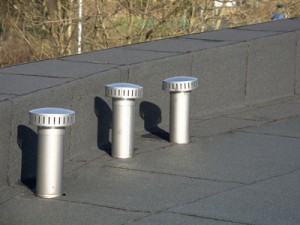 flat roof penetrations