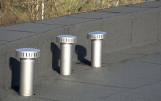 flat roof penetrations