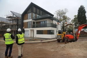 Standing Seam Membrane Roofing at Baxter Green