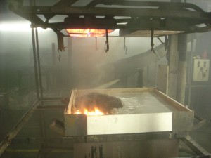 Spread of Flame Test During - Flat Roof Fire Performance