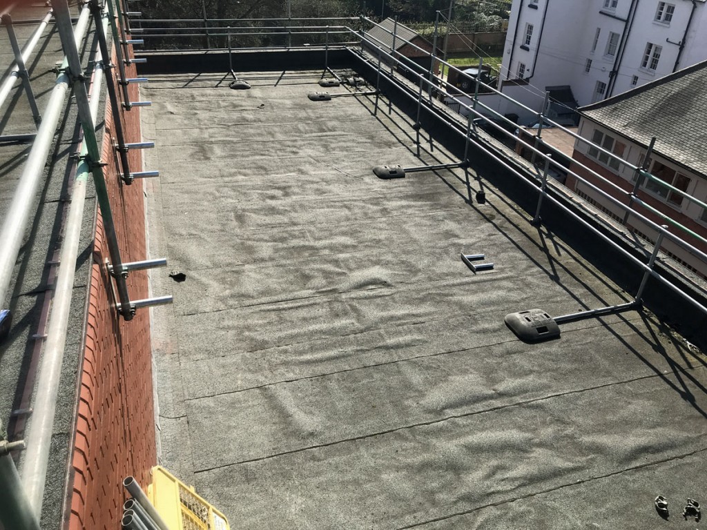 Flat Roof Survey Blisters 