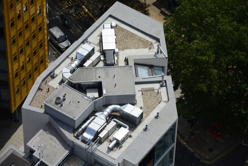 We increasingly demand more and more of our flat roofs. Centrepoint, London (ph: Terence Smith).