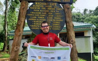 IanClimbsKMJ at Machame Gate