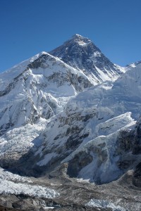 Mount Everest as viewed from Kala Patthar (Wikimedia Commons)]