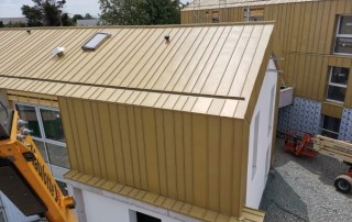 Zinc Roof Buildups