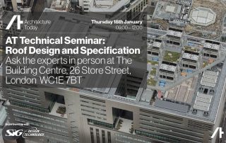 roof design and specification AT technical seminar