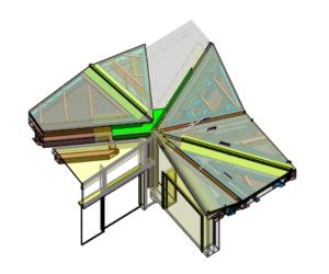 Lucent W1 Restaurant gutter 3D